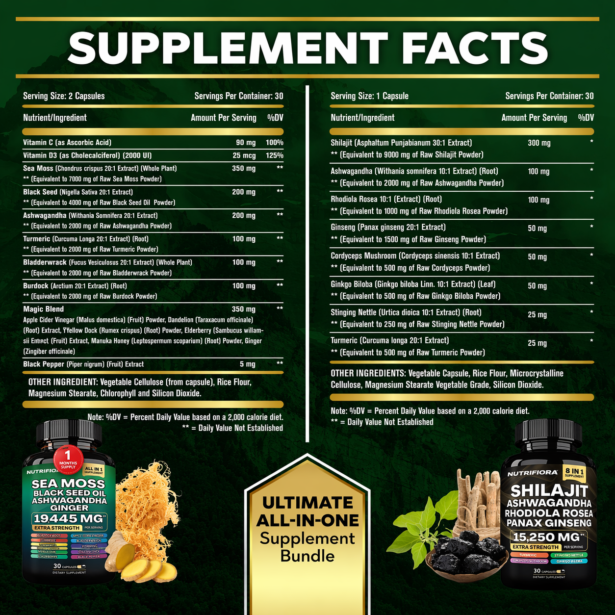 NUTRIFIORA™ Sea Moss Blend
