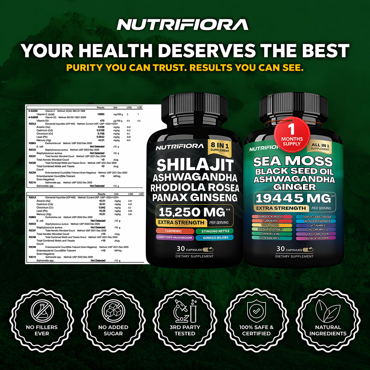 NUTRIFIORA™ Sea Moss Blend