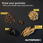 NUTRIFIORA™ Pure Shilajit Gummies